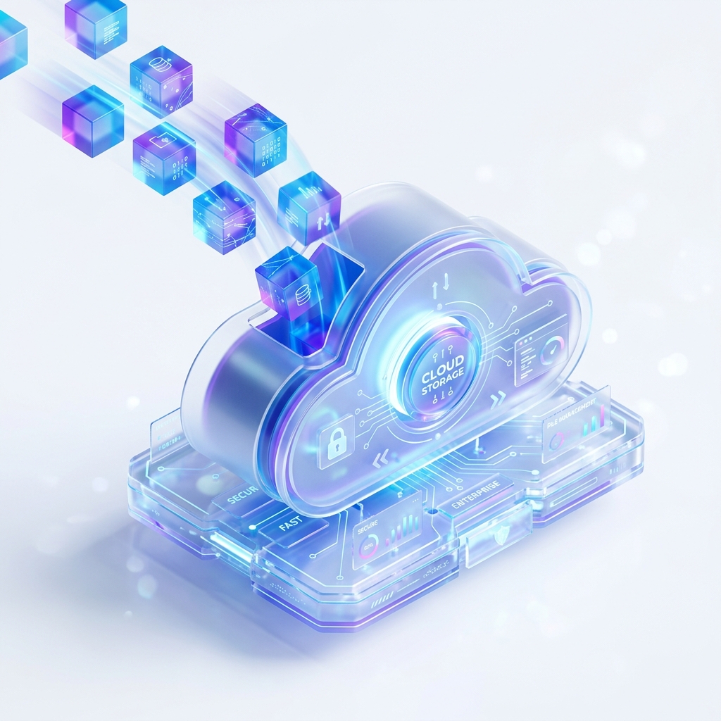 Cloud Storage Illustration